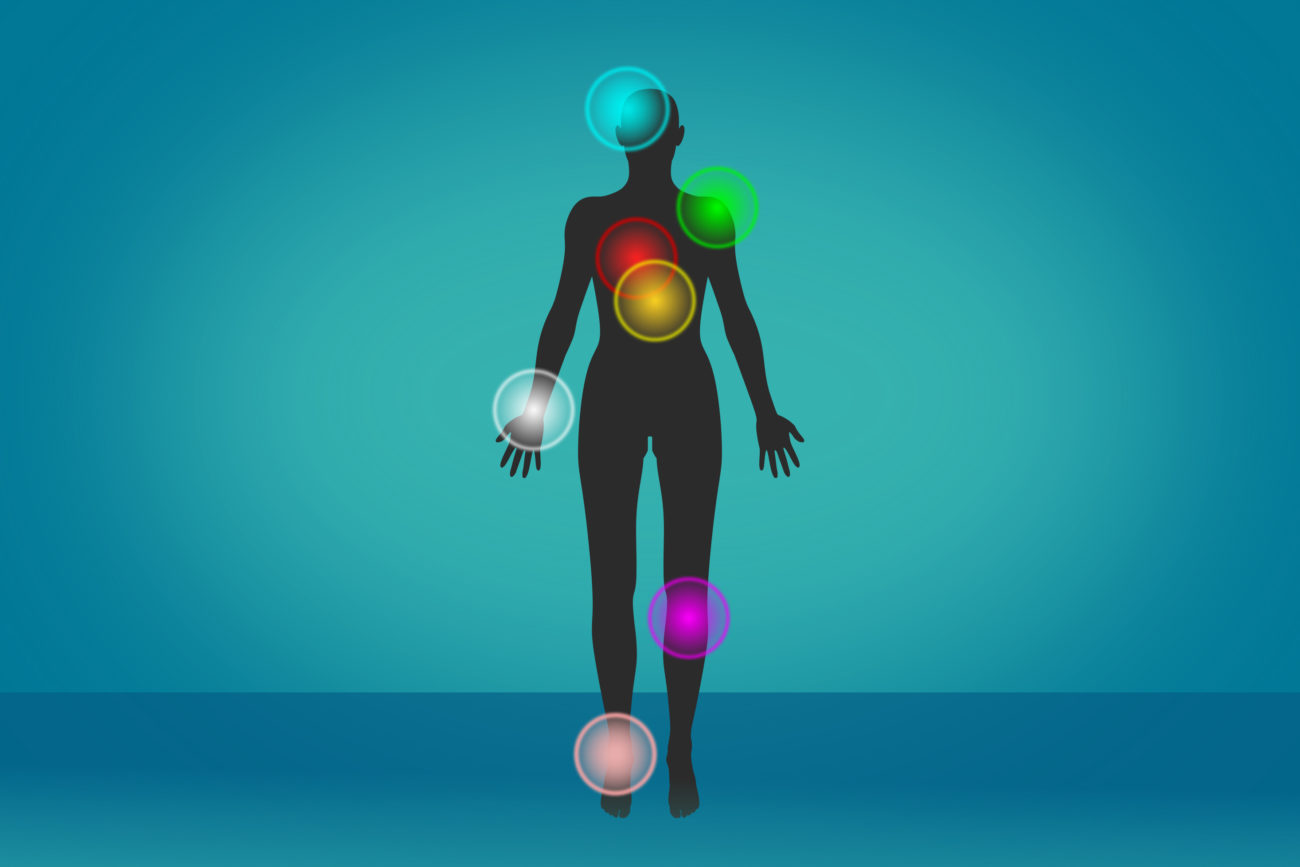 Illustration showing common chronic pain points on the body-What is fibromyalgia?