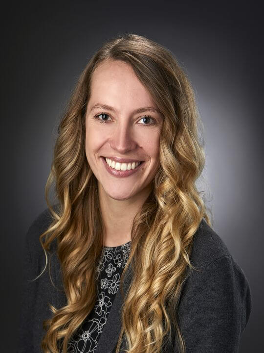 Portrait of Samantha Lahr, PAC, pain management provider at Twin Cities Pain Clinic in Edina, MN
