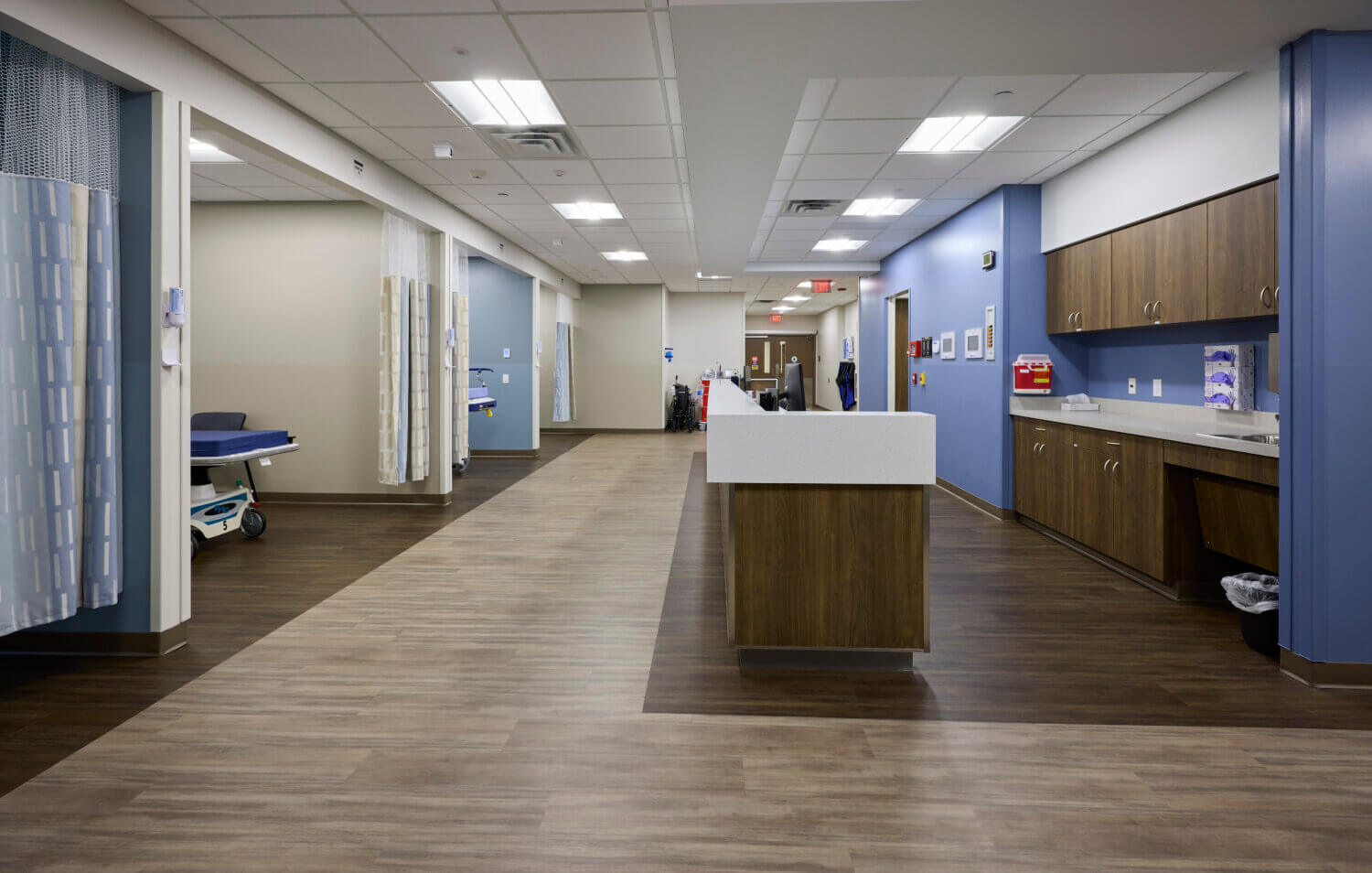 Recovery bay at Twin Cities Surgery Center in Maplewood, MN